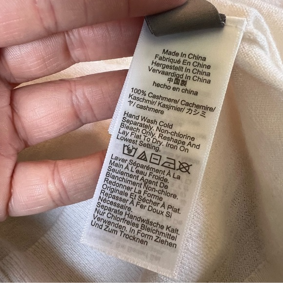 J. Crew Featherweight cashmere cardigan in Snow Ivory Size XXS - Picture 11 of 11